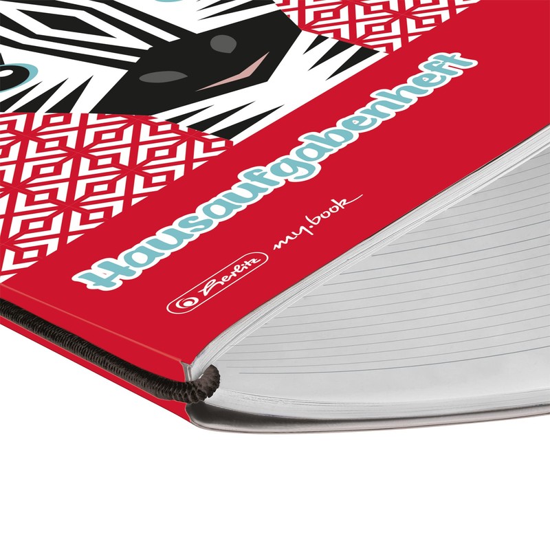 herlitz Flex Exercise Book A5 48 Sheets Cute Animals Zebra
