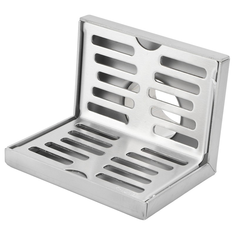 Corner Floor Drain L Shape Stainless Steel Wear Resistant Durable