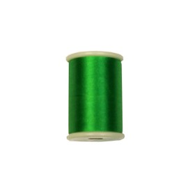 Clover Silk Thread 50wt 109yds Light Kelly, 109 yd