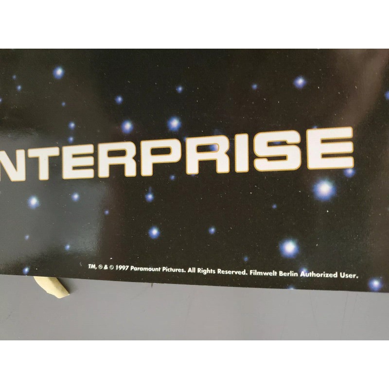 Star Trek Enterprise E Cut Away Poster Imported from Germany-