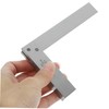 Operitacx Carbon Steel Square Ruler Right Angle Former Engineer Square