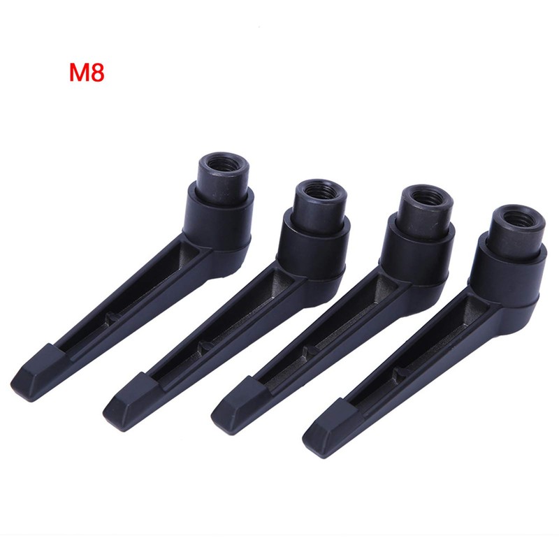 Set of 4 Adjustable Mounting Handle Machine Knobs M4 /