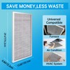 UBeesize 14x30x1 Reusable Electrostatic Air Filter HVAC AC Furnace Filter,MERV