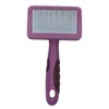 Slicker Brush With Ergonomic Hand Grip Dog Cat Pet Grooming
