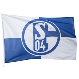 Everflag Schalke 04 Hoisting Flag Checked 150 x 100 cm