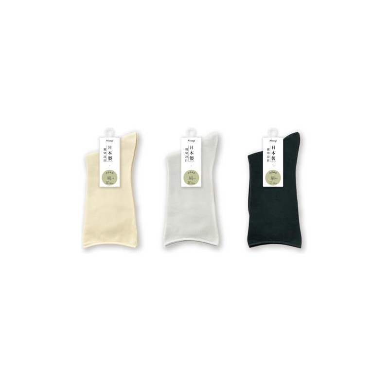 Atsugi JSS1198 Socks (Friendly Design) Unisex, Loose Fit for Vertical