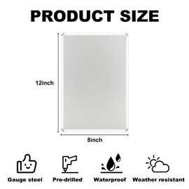 Whaline Retro Tin Sign Fall Thanksgiving Pumpkin Leaves Mason Jar Metal Sign Thanksgiving Day Wall Art Decor Welcome Holiday Decor Iron Plaque Sign for Club Bar Garage Wall Decor, 12 x 8 Inch