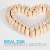 Tuuters 100 x Corks for Closing, Natural Cork, Pointed Cork