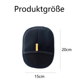 Pack of 3 Pet Hair Remover Gloves, Fur Magnetic Glove, Cat Hair Remover Glove, Pet Hair Remover Glove, Fur Magnet, for Dogs and Cats, 20 x 15 cm for Grooming and Household Cleaning