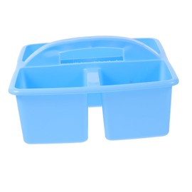 SEWACC Storage Caddy Organizer with Handle Portable Classroom Basket for Art Supplies Stationery and Office Storage Easy to Clean and Versatile for Adults