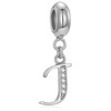 Genuine 925 Sterling Silver Letter Beads Initial A-z Dangle Alphabet