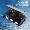 Solar Outdoor Lights Waterproof 6 LED Bulbs Ambient Outdoor Wall