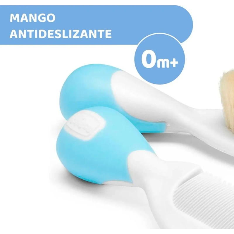 2 Pcs Juego De Peine Y Cepillo Para Bebés, Cerdas