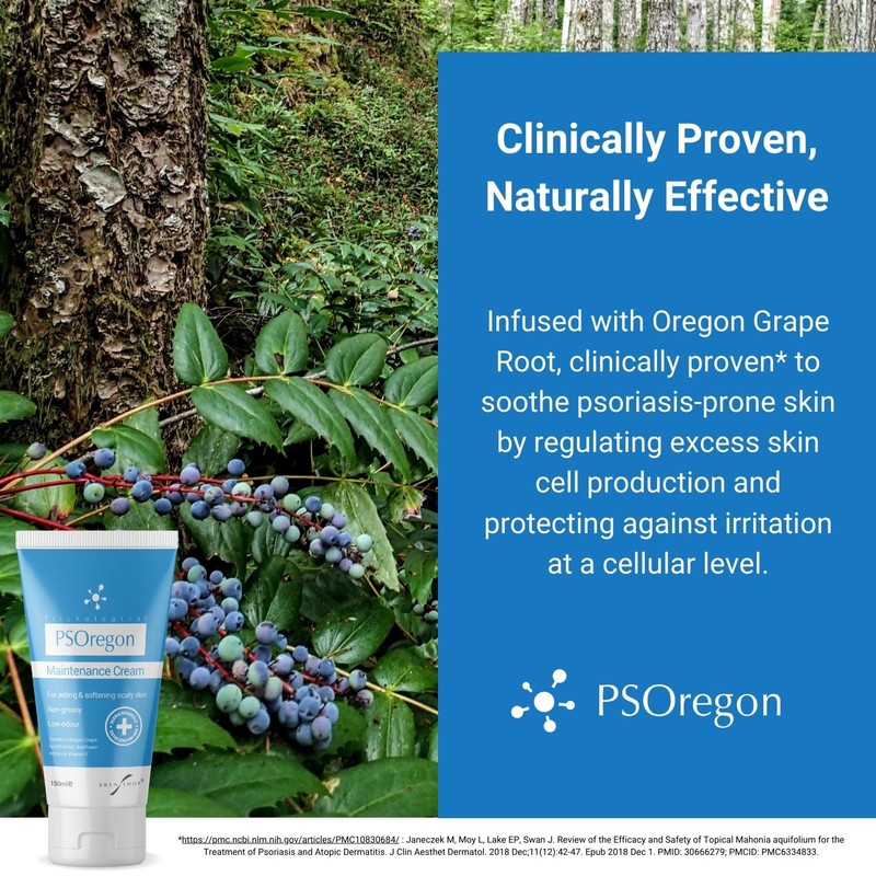 PSOregon Maintenance Cream for Sensitive & Scaly Skin – Non-Greasy