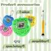 SAFSOU 4 Pcs Virtual Pets, Cute Big Heart Shape,Virtual Electronic