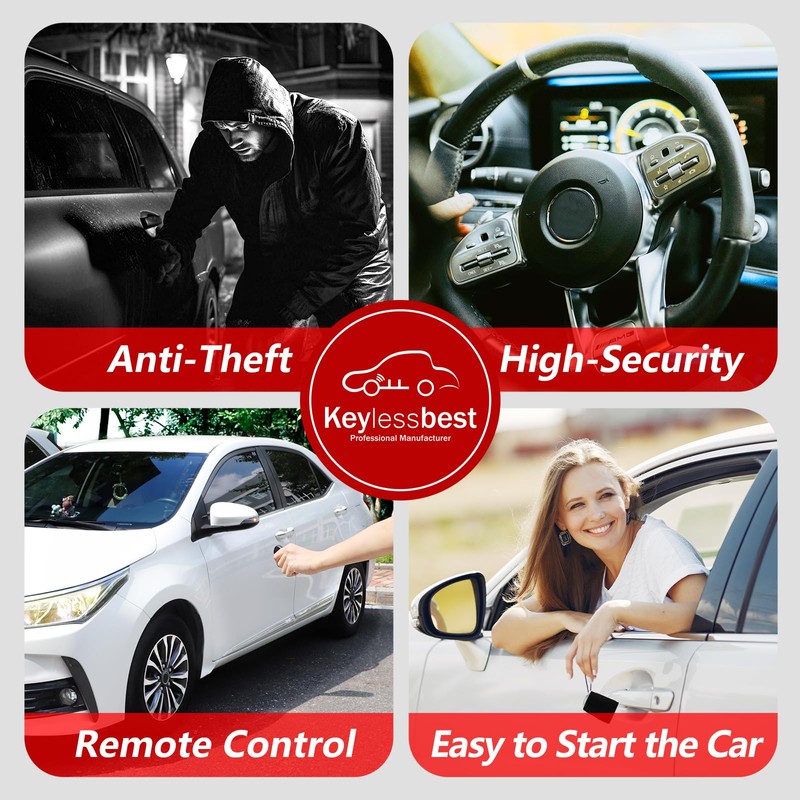 Keylessbest - Repuesto para mando a distancia Mazda CX-30 2019