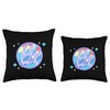 Bubble Bathtub Relaxation Bath Bombs Enthusiast Throw Pillow