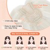 SEIKEA Hair Toppers for Women Real Human Hair, 10" Clip