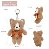 Stream TY033-I Stream Market Mascot Keychain Tino Strap Charm Plush