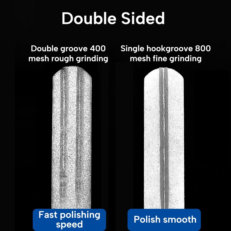 talNite Precision V-Groove Dart Sharpener - Compact, Slim Design for