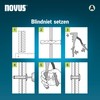 Novus Tools Aluminium Blind Rivets Diameter 4.8 mm, 8 mm