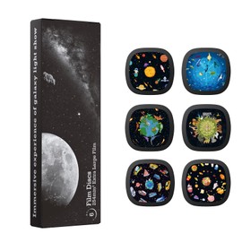 Ainael Galaxy Projector Disc - Ultra HD Projection Screen Compatible with Ainael Galaxy Projector and SKE-TKQ01 & BL-DQY02 (Pro Version), Set of 6 (Kid)