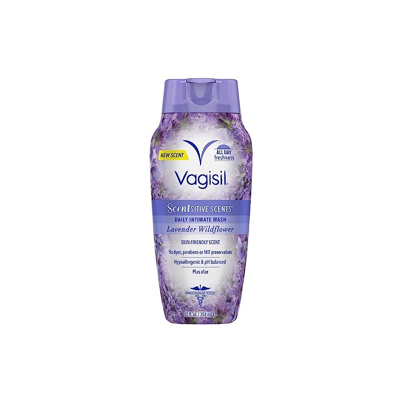 Vagisil Scentsitive Scents Plus Daily Intimate Vaginal Wash for Feminine