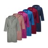 Renato Balestra Unisex Microfibre Bathrobe with Hood, gray