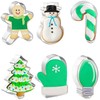 JOB JOL Christmas Cookie Cutters 6 PCS, 4''
