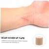 Minkissy 3 Rolls Self Scar Sheet Scar Tape for Arms