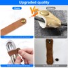Coideal Leather Cable Ties Organizer, 20 Pcs Earphone Cable Straps