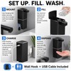 Automatic Soap Dispenser Touchless Wall Mount USB