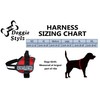Doggie Stylz Service Dog Harness Vest Comes with 2 Reflective