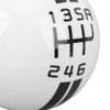 Gear Shift Knob with 3 Adapters Comfortable Grip 6 Speed