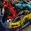 AILONEN Racing Car Comforter Set Queen Size, Cool Speed Race
