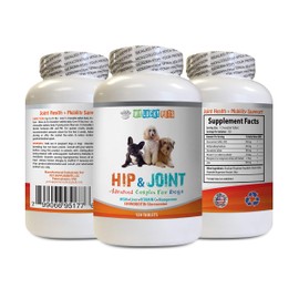 MY LUCKY PETS LLC Joint Supplement for Dogs - Dog Hip and Joint Complex - Vet Approved - Powerful Formula - Immune Support - Increase Joint Mobility - Dog glucosamine Chews - 1 Bottle (120 Tablets)