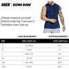MIER Men's Lightweight UPF 50+ Sleeveless Sun Shirts Quick Dry