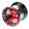 Bi-metal Yoyo Spin Gear Katana Bind Exclusive Model (Silver Red