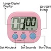 Digital Kitchen Timer with Large LCD and Magnetic Stopwatch. Portable