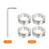 sourcing map 2pcs 14mm Drill Stop Collar Set Depth Stop,