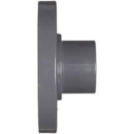 Spears 854-020 PVC Pipe Fitting, Van Stone Flange, Class 150, Schedule 80, Gray, 2" Socket
