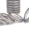 42 Pack Curtain Grommets Inner Diameter 1-9/16"(40mm) Plastic Curtain Eyelet