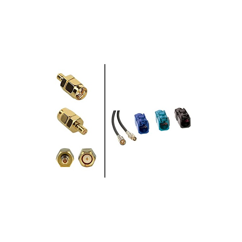 Calearo Fakra Antenna Extension Set SMB/SMA 5.0 m for DAB