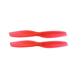 Gemfan 65MMS Durable 2-Blade Props (1/1.5mm Shaft - Set of 8) - 1.5mm - Red