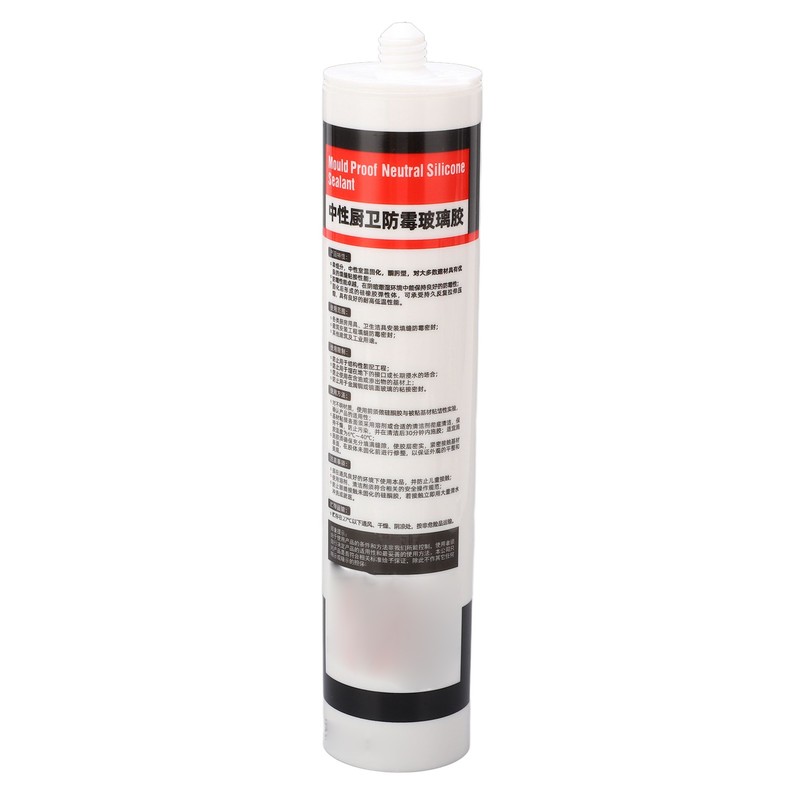 Neutral Silicone Sealant Water Resistance Clear Glass Glue for Kitchen