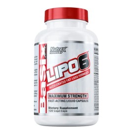 Carnitina Nutrex Lipo 6 Carnitine 120 Caps Sabor Sin sabor