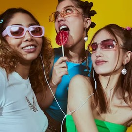 Disco Ball Earrings for Women Mirrorball Earrings 60'S 70'S Dance Party Costume Accessories for Women And Girls