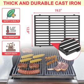 Grill Parts Kit for Weber Genesis 300 310 330 Genesis E330 E310 S310 S330 EP330 S320 E320 Grill Parts 17.5" Flavorizer Bars, Genesis 7528 Grates Heat Deflector Grill Parts Kit, 3Pcs 62752 Burner Tube