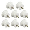 Veemoon 8pcs Self-Tapping Solid Wood Handle Dresser Drawer knobs Dresser