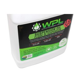 WPL High Performance Bicycle Suspension Oil 1L (2.5wt) - Premium Bike Oil for Shocks and Forks - Provides Extreme Lubricity and Smooth Compressions